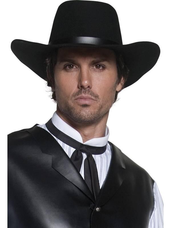 Gunslinger Wild West Autentic Hatt