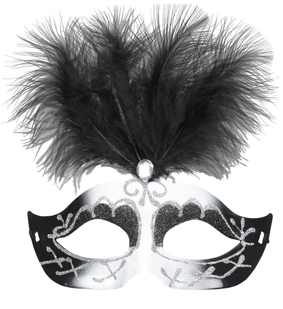 BLACK & WHITE VENICE EYEMASK