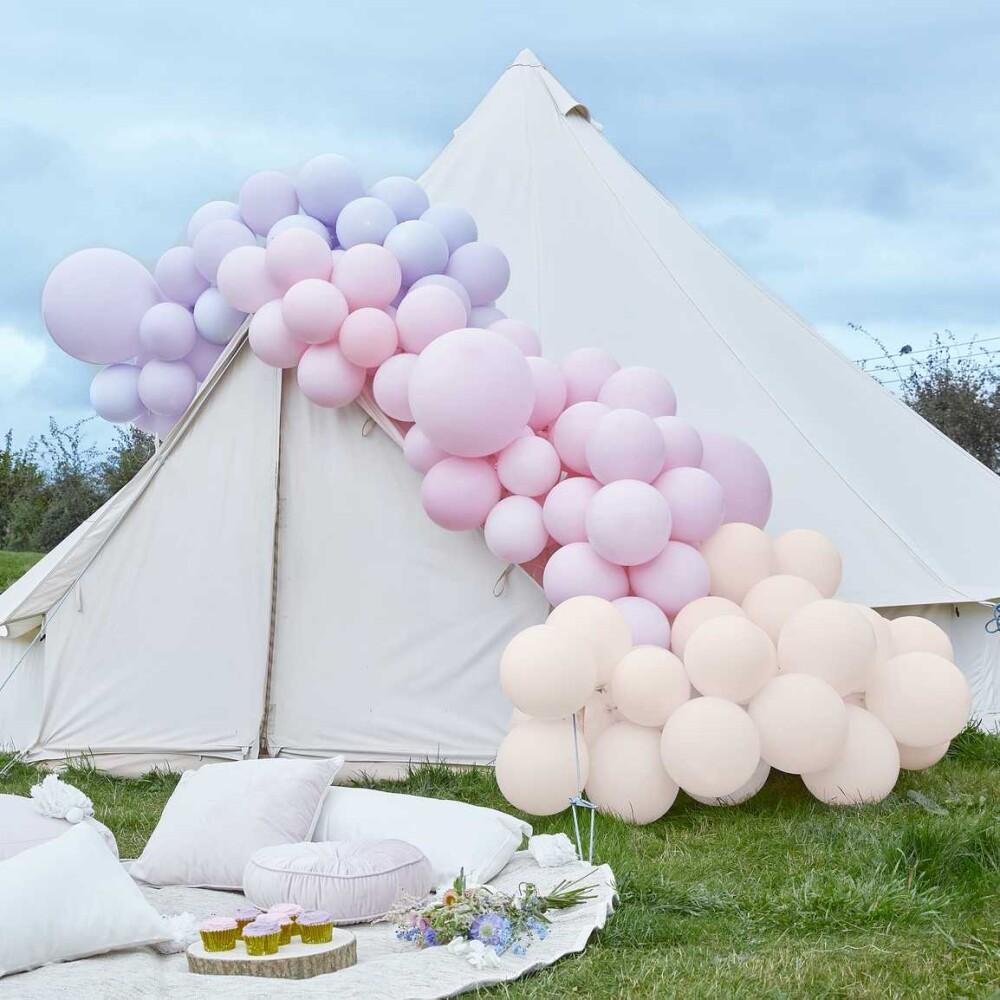 Ballongbue - Luxe Pastel Pink and Purple