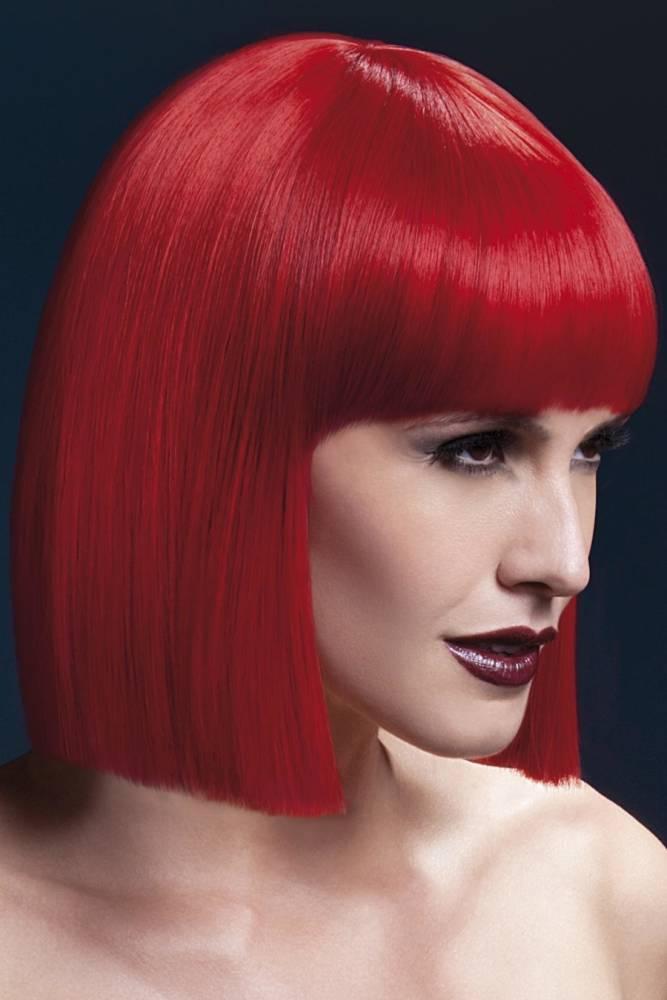 Fever Deluxe Parykk Lola Red 30 cm