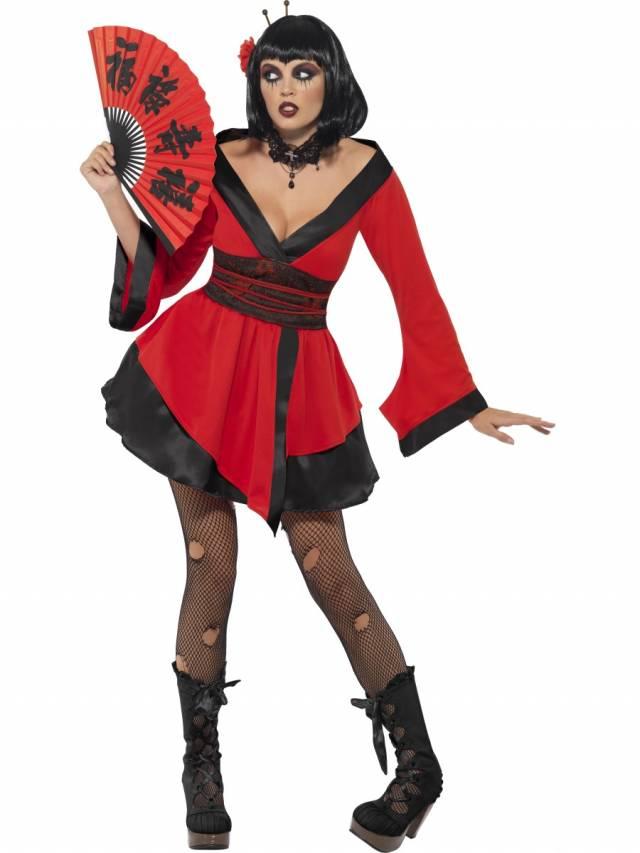 Gothic Geisha Costume