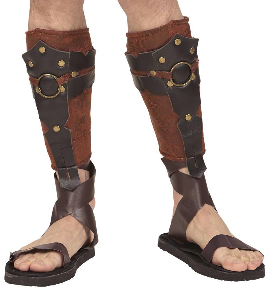 Romerske Leggbeskyttere Leather Look
