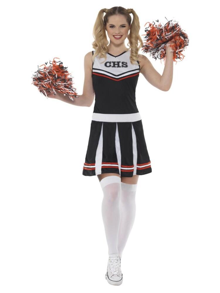 Cheerleader Svart Hvit