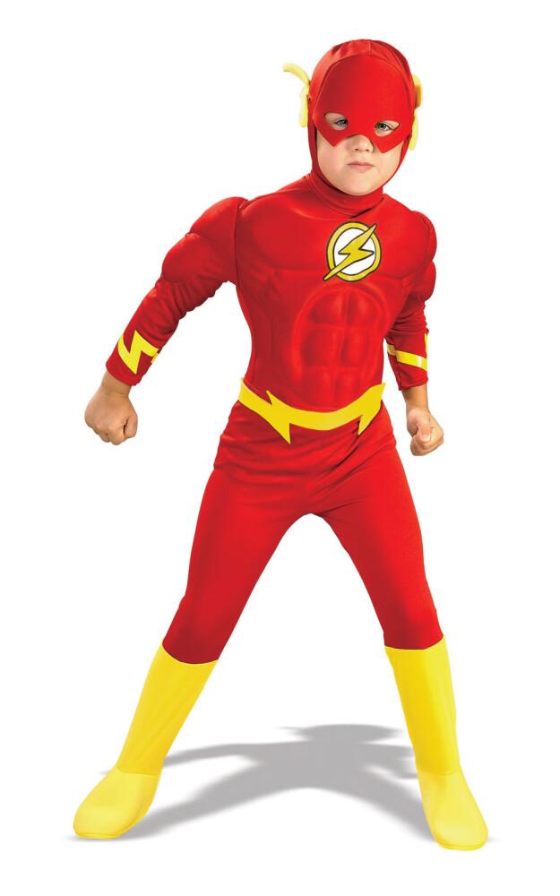 The Flash med muskler - Barnekostyme
