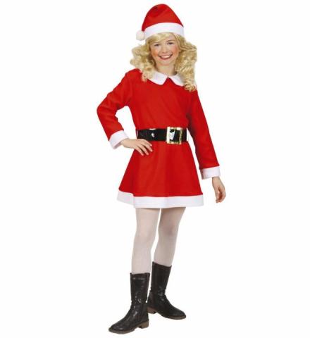 Santa Girl Barnedrakt
