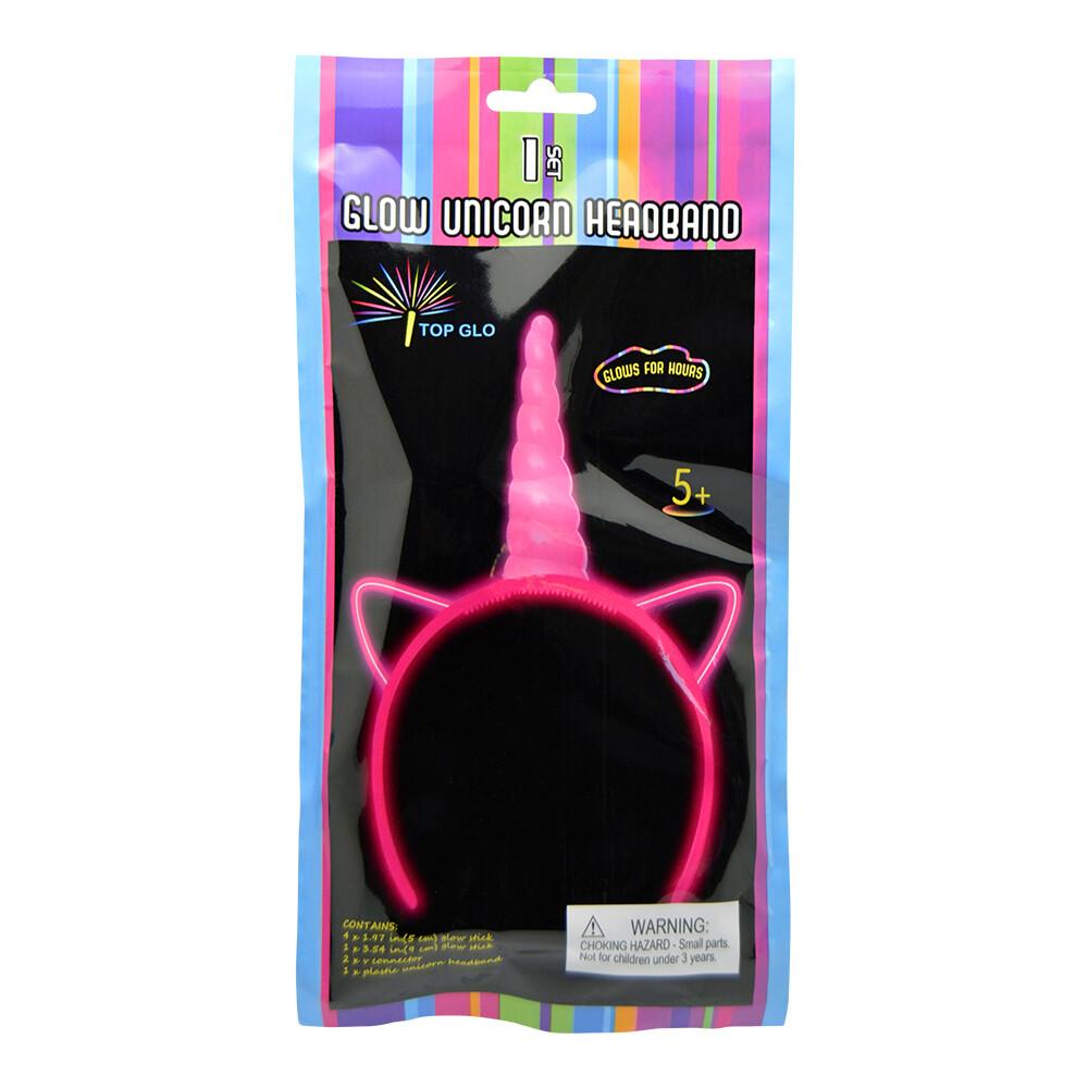 Glow Stick Hårbøyle Unicorn