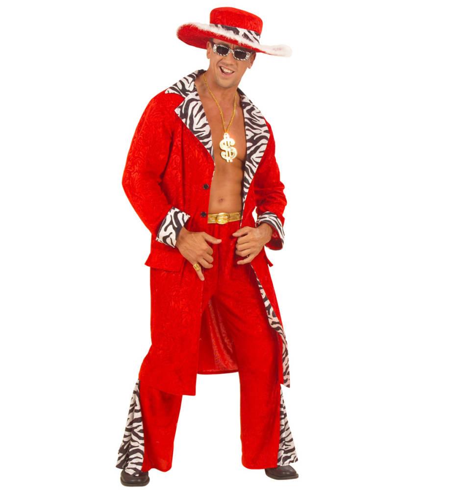 King of Pimps Rød kostyme