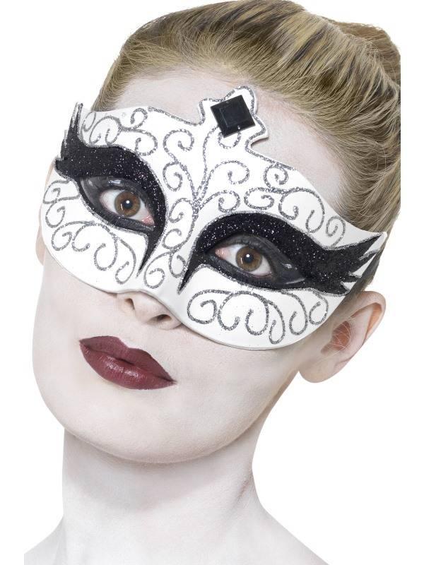 Gothic Swan Øyemaske