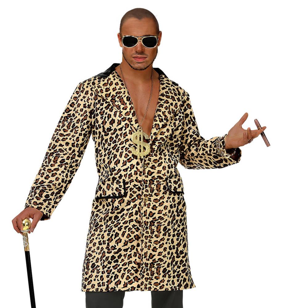 Hustler Leopardfrakk Pimp Herre