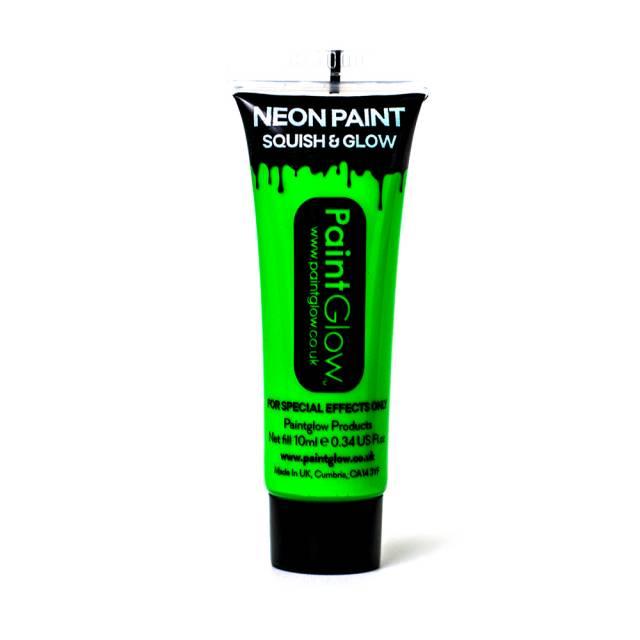 Neon Sminke Tube Grønn UV 10ml