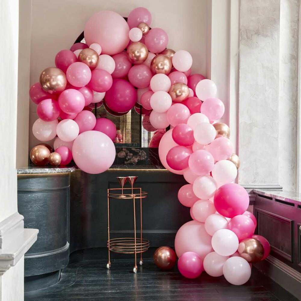 Ballongbue - Luxe Pink and Rose Gold