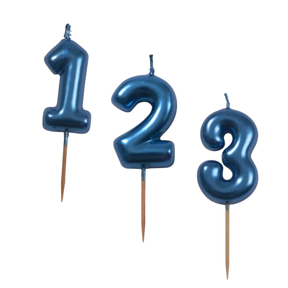 KAKELYS - BIRTHDAY CANDLE BLUE