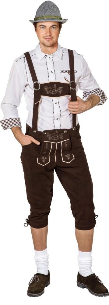 Lederhosen Authentic Brun - Bestselger
