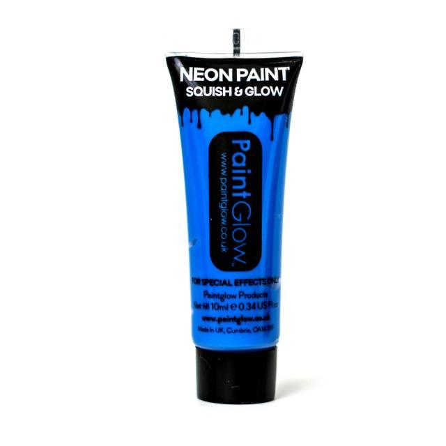 Neon Sminke Tube BLÅ UV 10ml