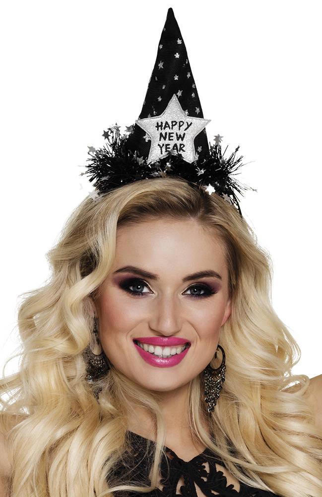 Happy New Year Hatt på Bøyle Sølv
