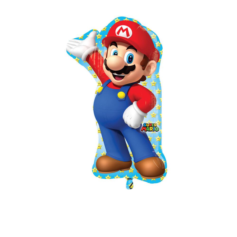 Folieballong - SUPER MARIO SHAPE 55 X 83 CM