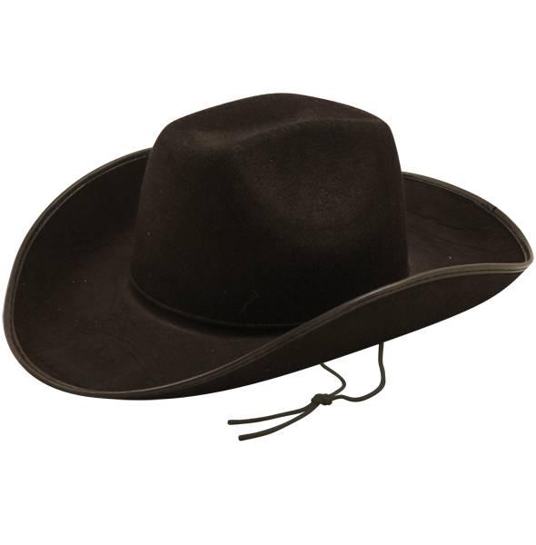 Cowboyhatt Svart Voksen - Nice Price