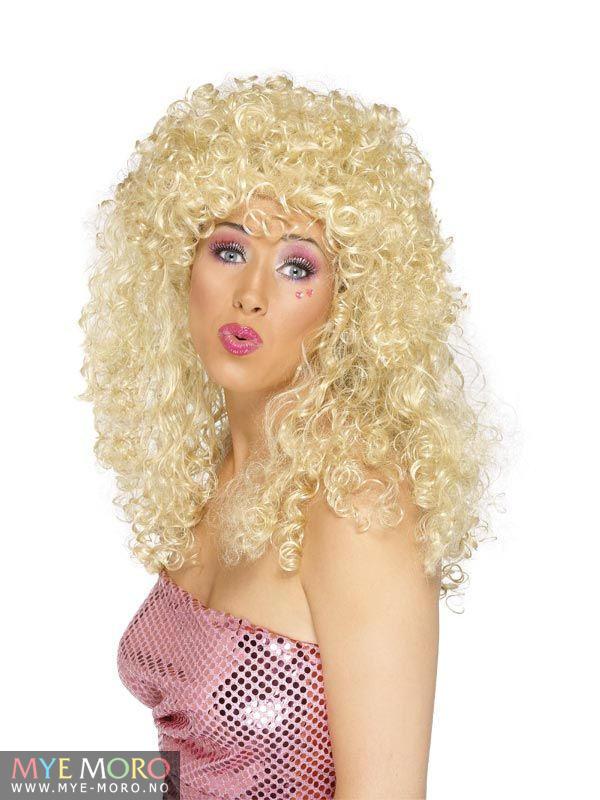 Boogie Babe Blond Parykk