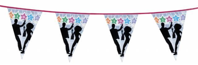 Disco Flaggirlang 6 meter