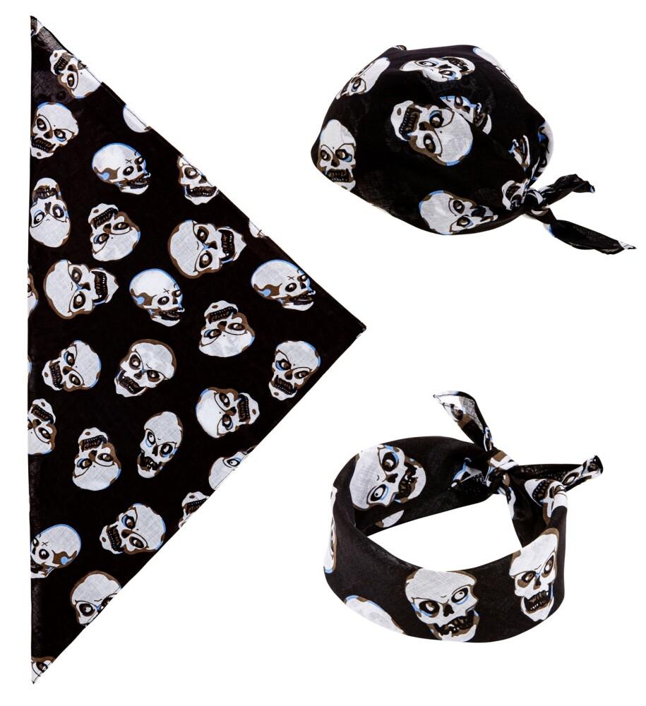 Bandana med Dødskaller