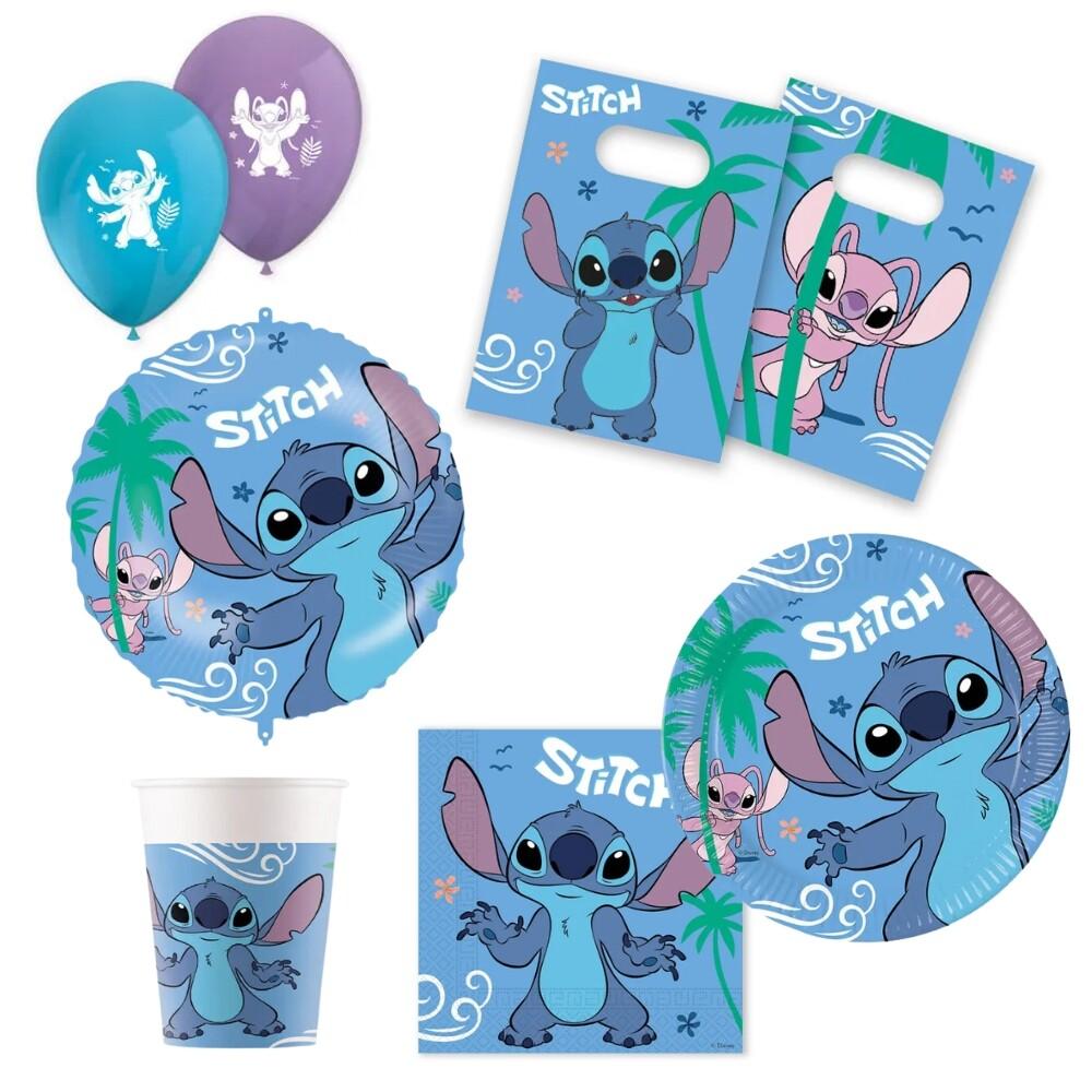 ENGANGS BORDDEKKING TIL BURSDAG - STITCH