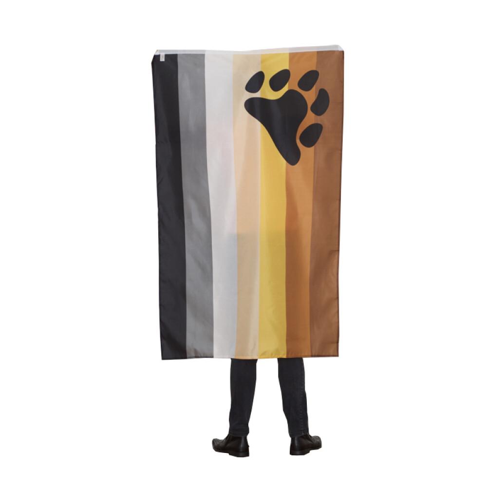Bamseflagg Pride - Stor 90*150 cm