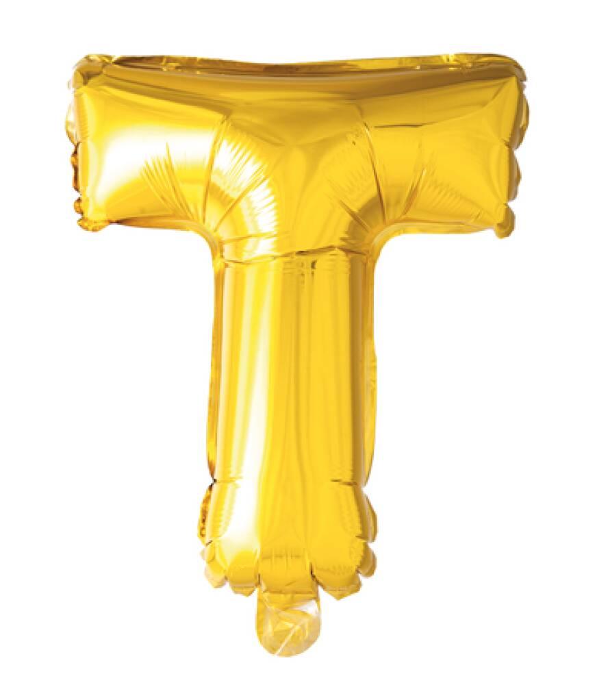 Bokstavballong Gull Folie 41 cm T