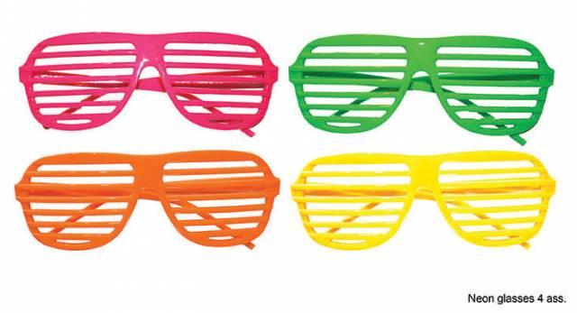 1980s Briller Neon Persienne Bestselger!