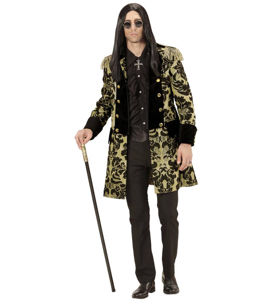 GOLD JACQUARD PARADE COAT