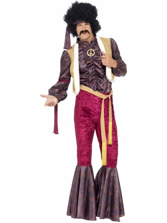 1970`s Psychedelic Rocker Herrekostyme