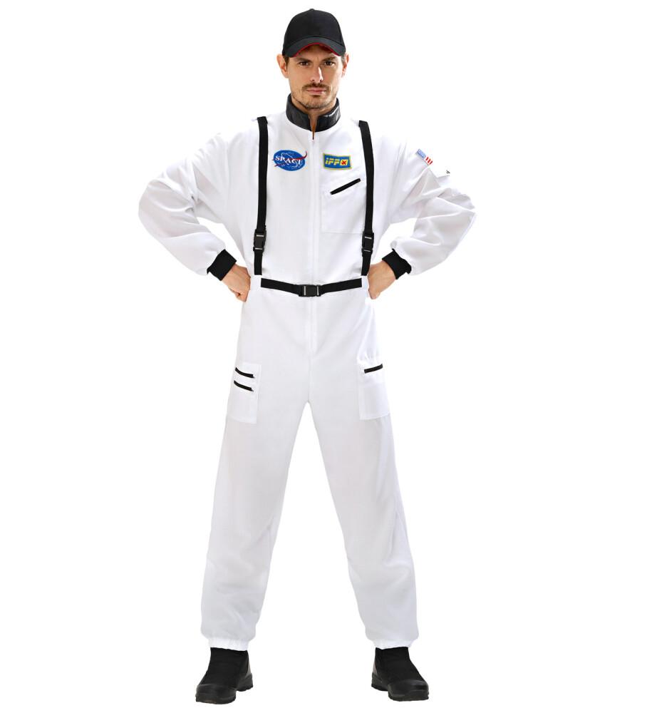 Astronaut Herre Hvit med romfartsymbol