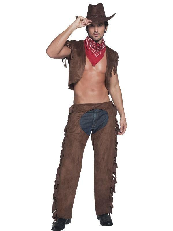 Fever Sexy Herre Cowboy Kostyme