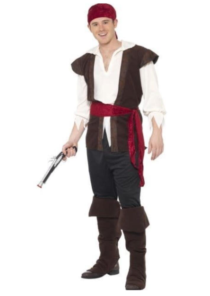 Brun Piratkostyme