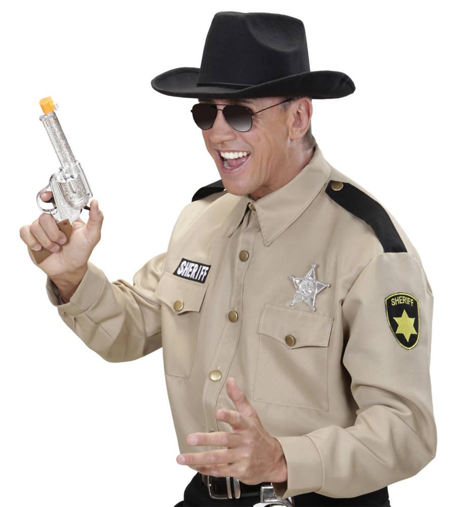 Sheriffstjerne i metall