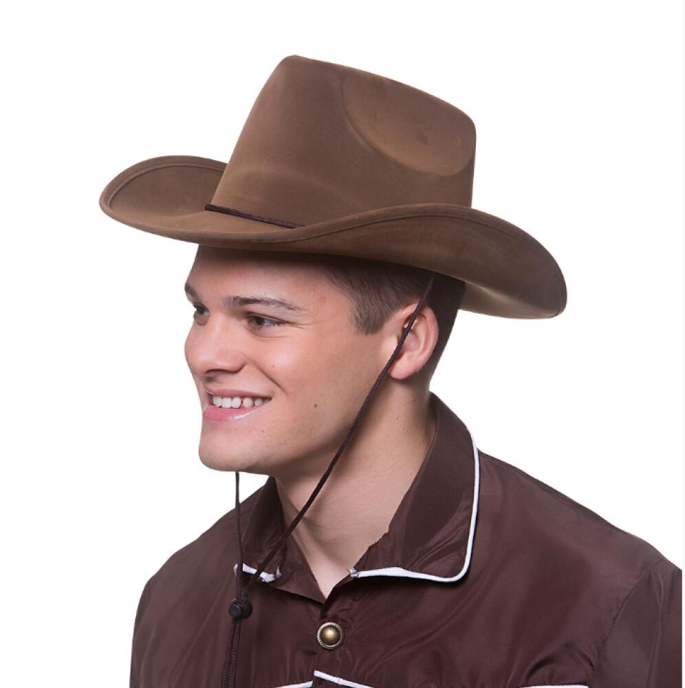 Cowboyhatt Brun Suede Super Deluxe