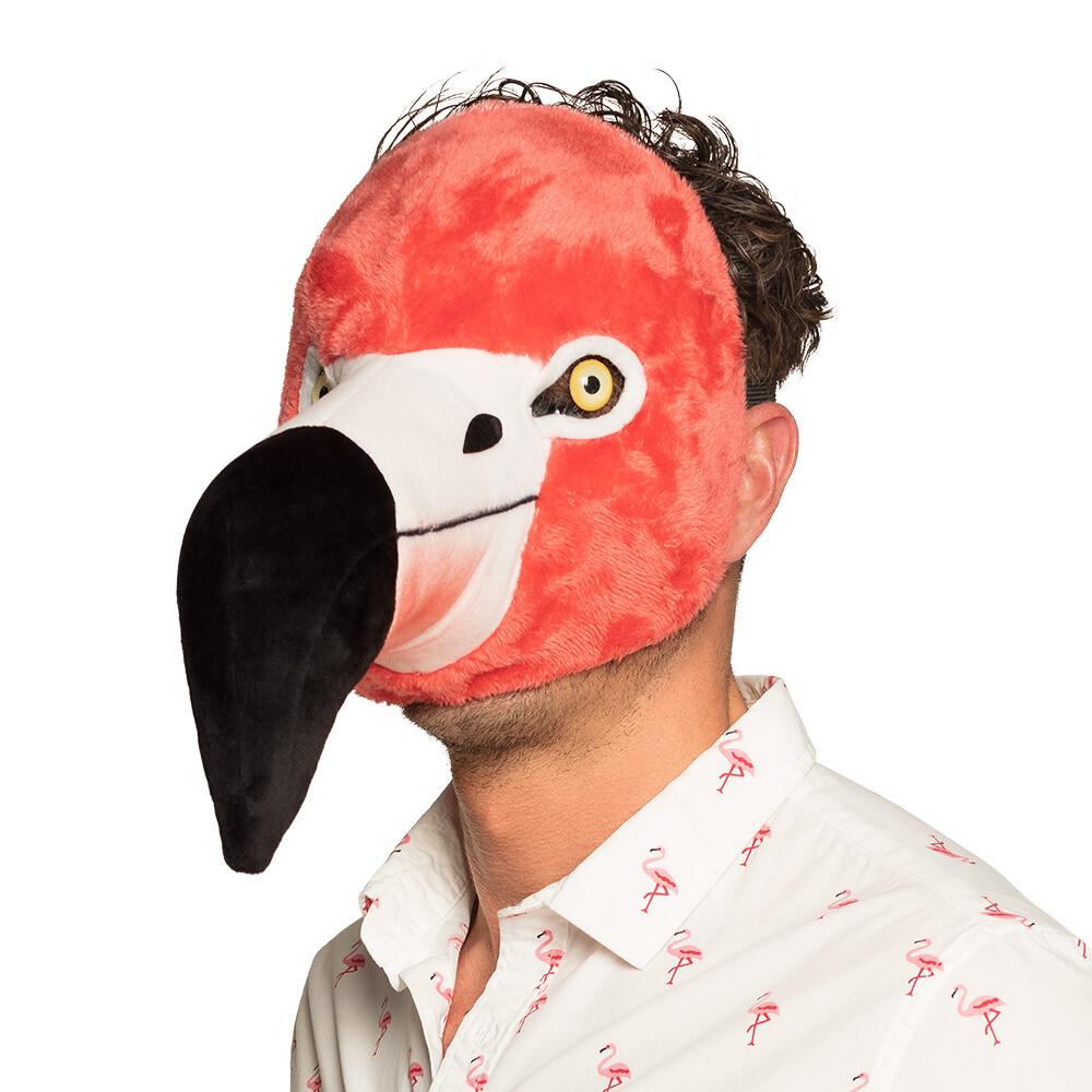Flamingomaske Plysj Rosa
