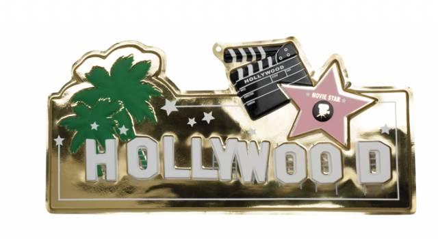 Hollywood Veggdekorasjon PVC 30*60cm