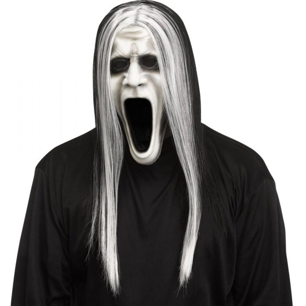 Hairy Silent Screamer Maske