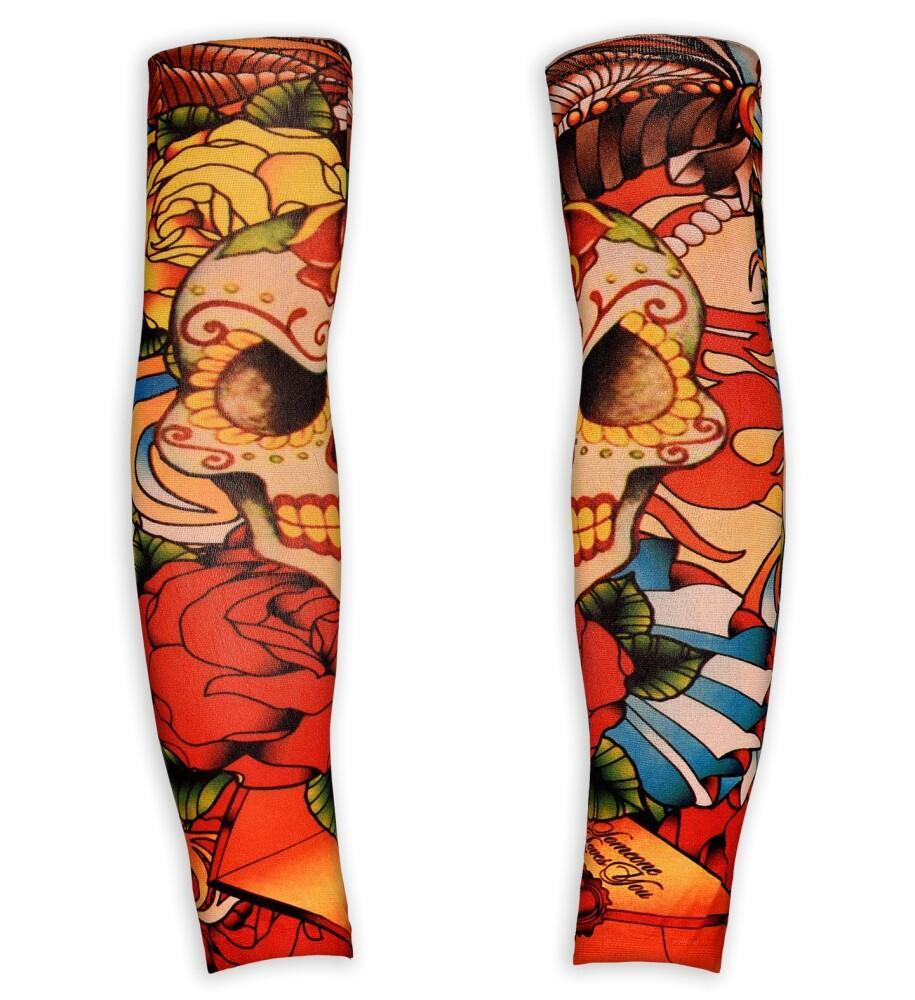 Rockers & Bikers - Tattooveringsarmer - Scull & Ro