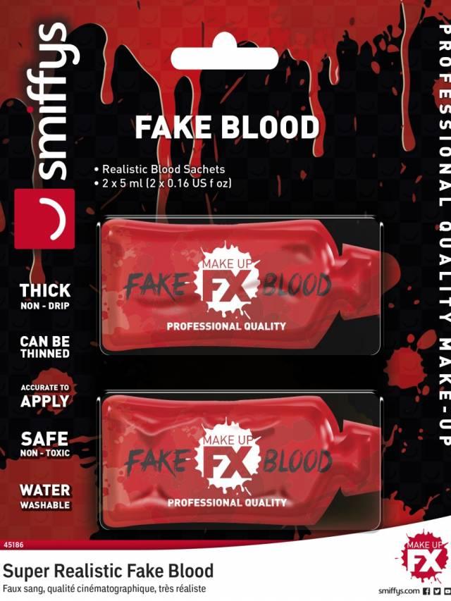 Super realistic fake blood Red