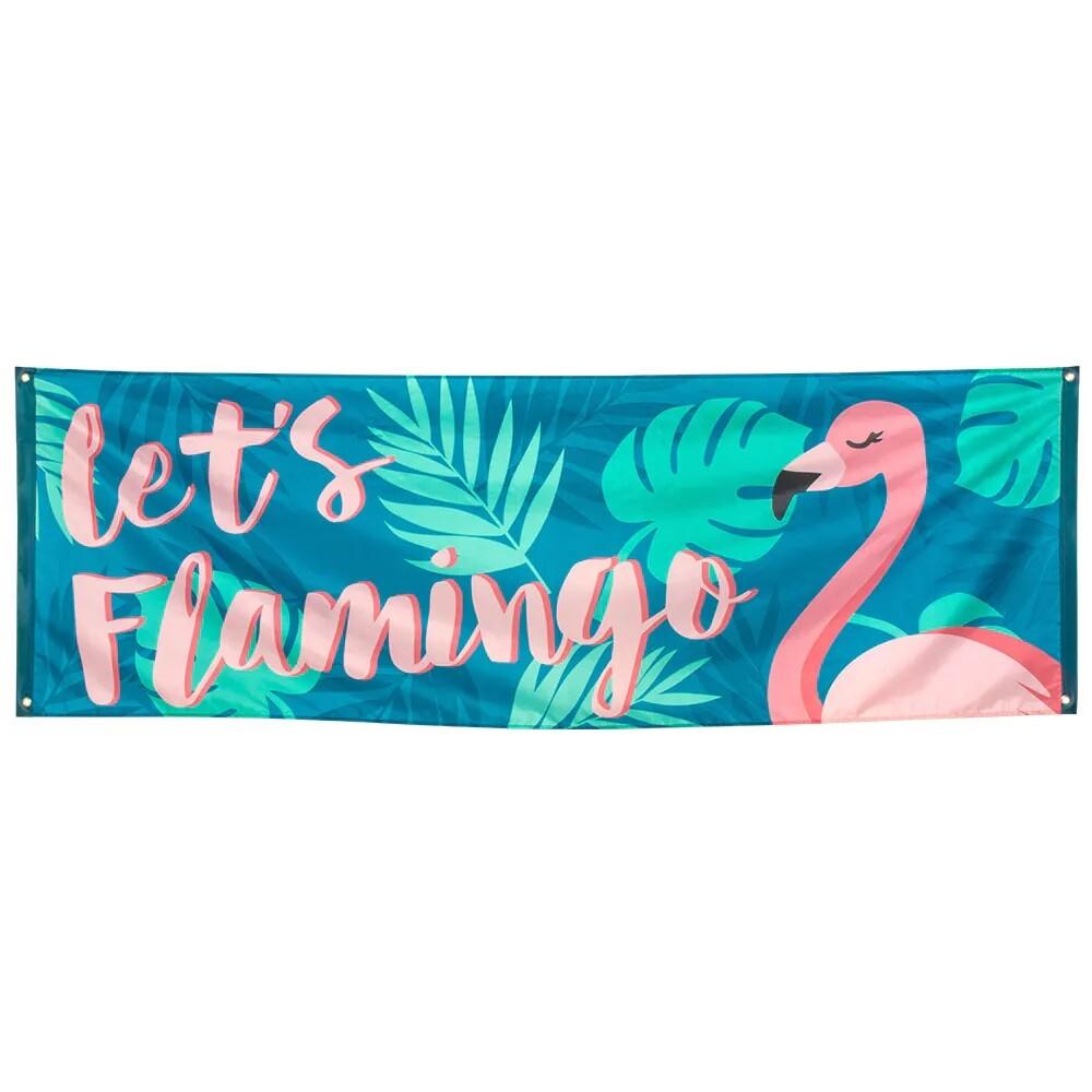 Flamingo Banner 74 x 220 cm
