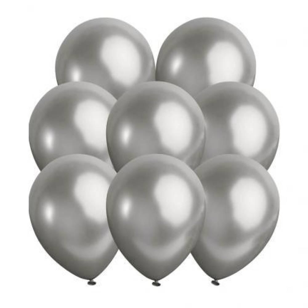 Metallic SØLV ballonger