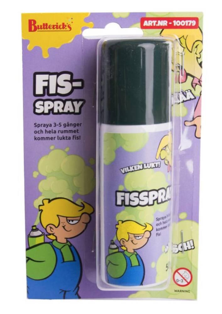 Prompespray skikkelig drittlukt
