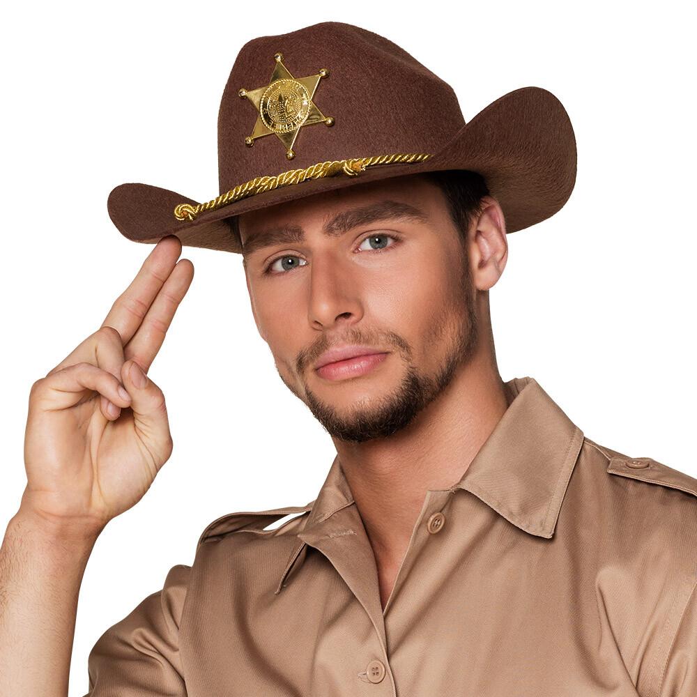 Cowboyhatt Deputy Sheriff - Brown