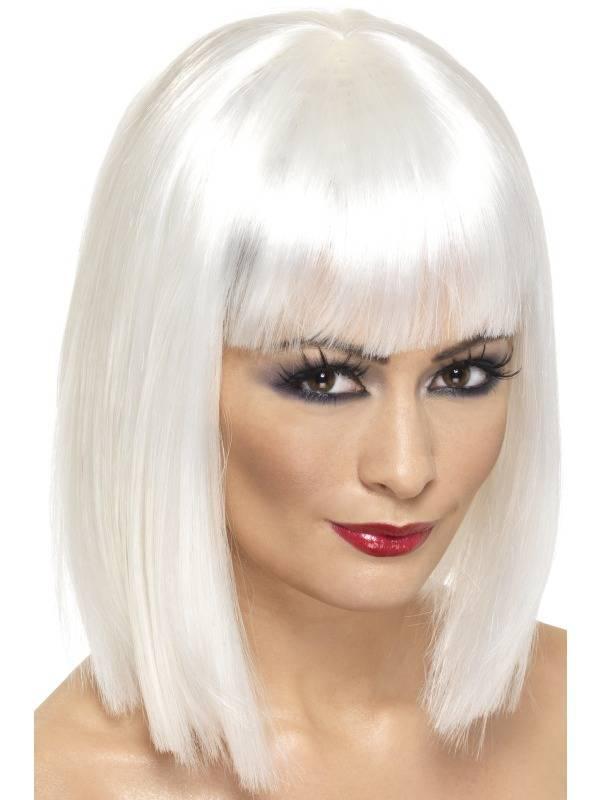 Glam Parykk White