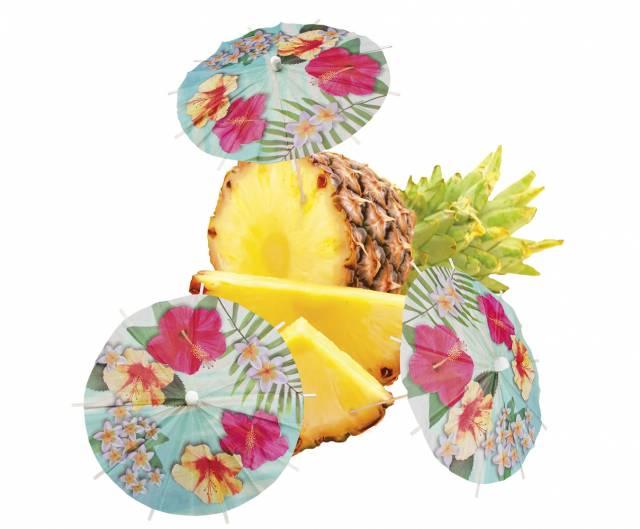 Drinkparasoller Hawaii Paradise