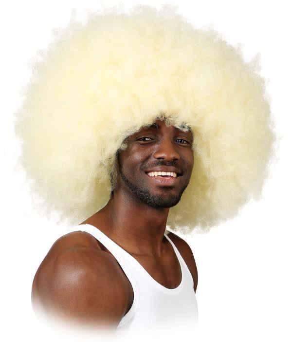 Afro Super Jimmy Blond Enorm