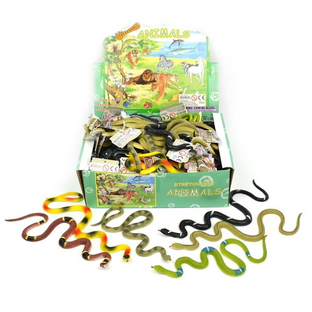 Gummi-Slanger ca 28 cm