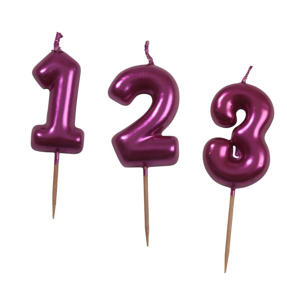 KAKELYS - BIRTHDAY CANDLE PINK