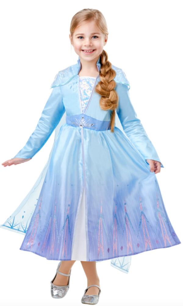 Frozen 2 - Elsa Deluxe Barnekostyme